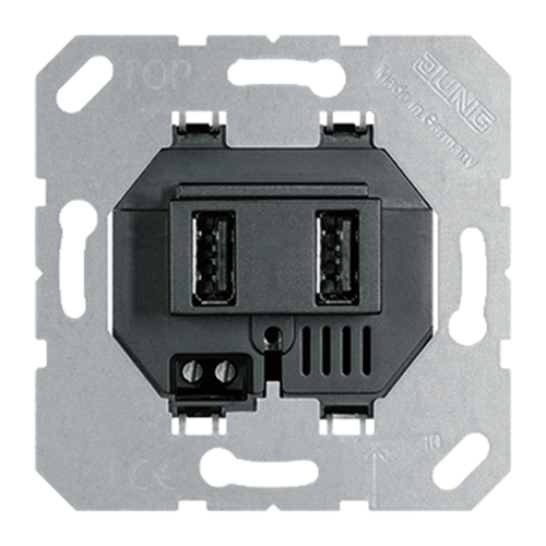 Розетка 2xUSB JUNG МЕХАНИЗМЫ JUNG