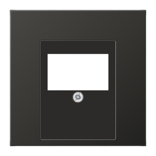 Накладка на аудиорозетку JUNG LS METAL, антрацит