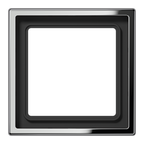 Рамка 1 пост JUNG LS METAL, хром