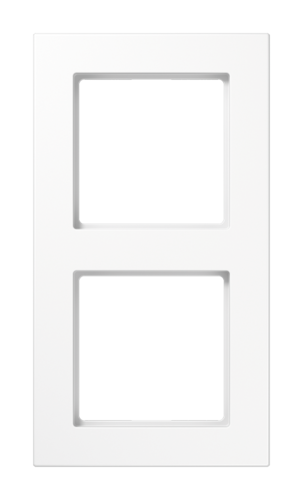 Рамка 2 поста JUNG A 550, белый блестящий