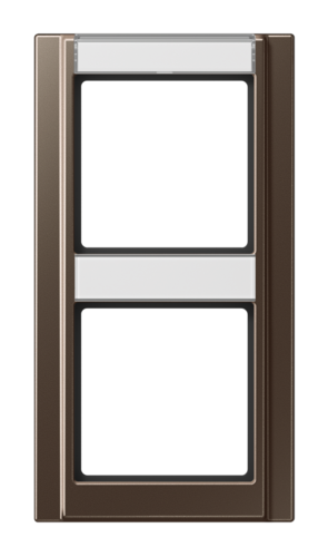 Рамка 2 поста JUNG A 500, мокко