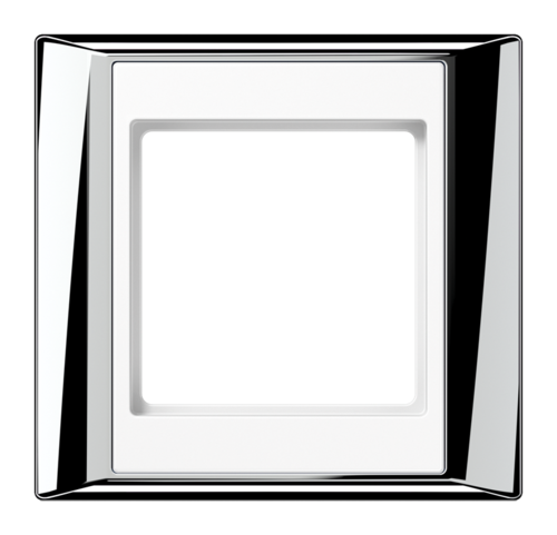 Рамка 1 пост JUNG A PLUS, хром