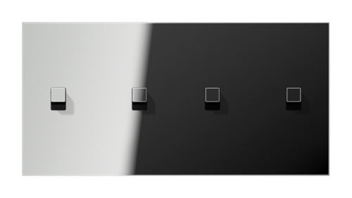 Накладка тумблера JUNG LS1912, хром