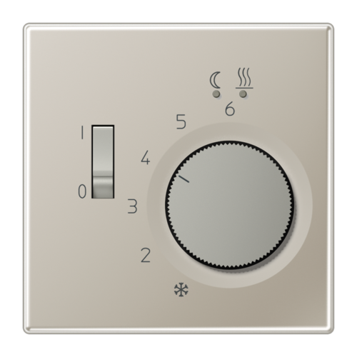 Накладка на термостат JUNG LS METAL, стальной