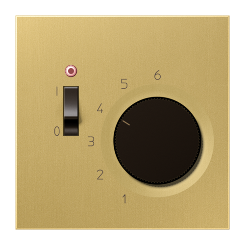 Термостат комнатный JUNG LS METAL, латунь