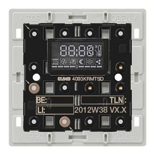 JUNG KNX Термостат с дисплеем, 2 клавишами и коплером