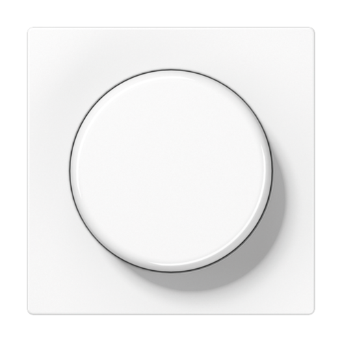 JUNG EcoProfi Белая Накладка поворотного светорегулятора