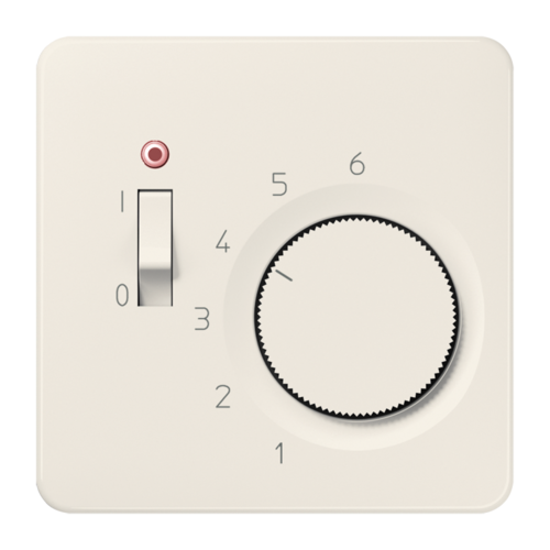 JUNG CD 500/CD plus Бежевая Накладка термостата комнатного с выкл. (мех TR231U, TR241U)