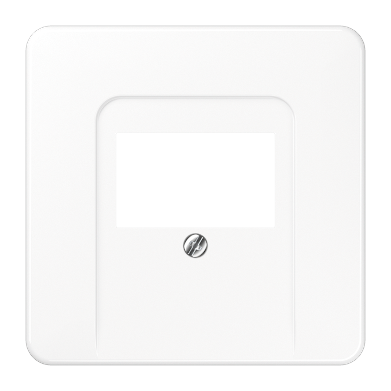 JUNG CD 500/CD plus Белая Крышка для ТАЕ-розетки, моно/стерео-аудиорозетки