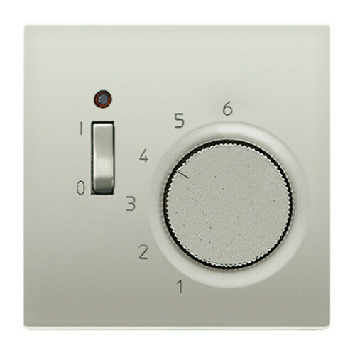 Терморегулятор Jung LS METAL, механический, стальной, TRES241