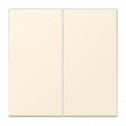 Клавиша двойная JUNG LS 990, blanc ivoire