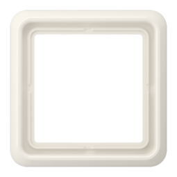 Рамка 1 пост JUNG CD 500, слоновая кость