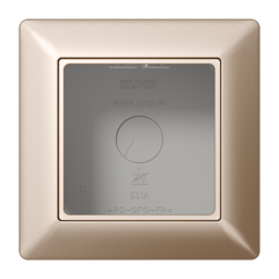 Коробка для накладного монтажа 1-кратная; шампань