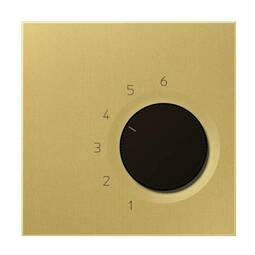 Накладка на терморегулятор Jung LS METAL, латунь, METR236PLC